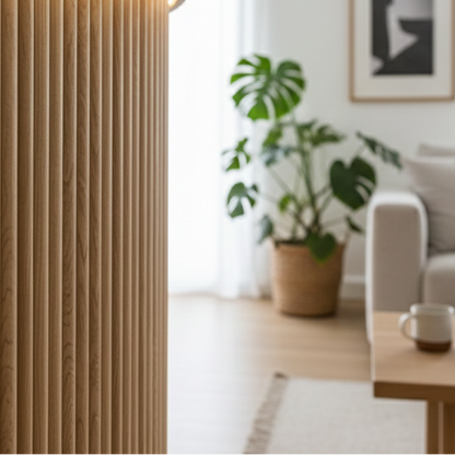Panel Haus Flex Oak Flute Wall Panel 240cm x 60cm (2 Pack)